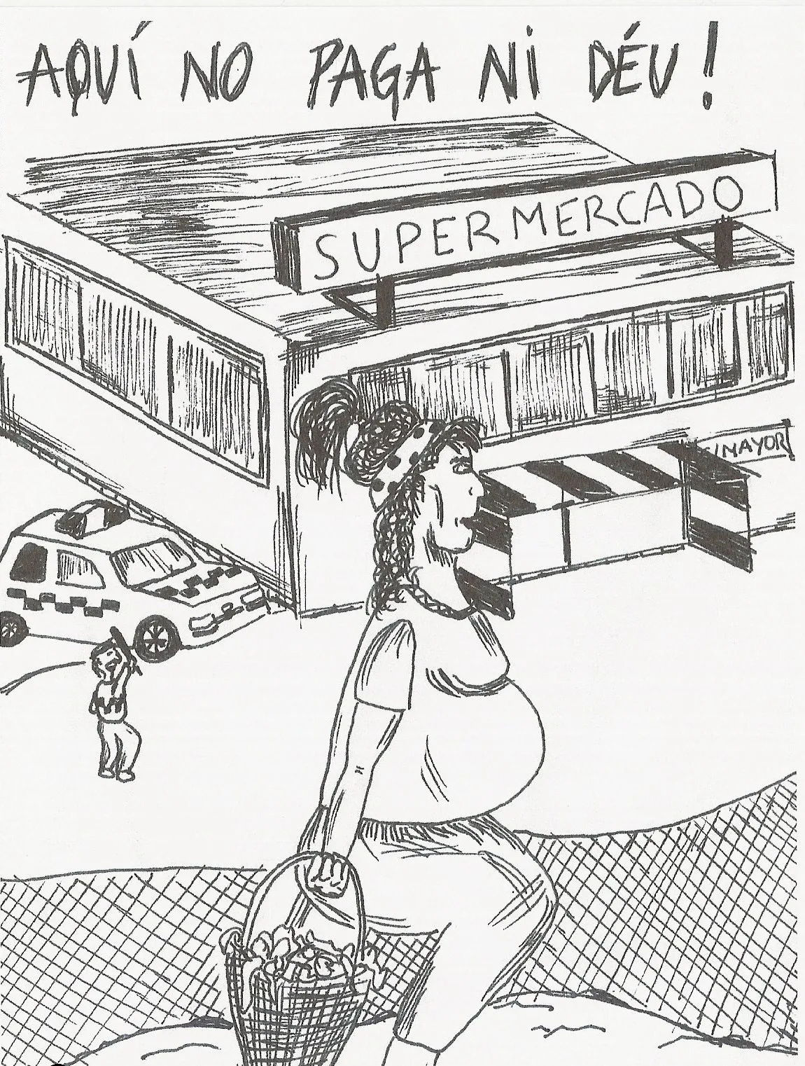 Cartell - Aquí no paga ni déu