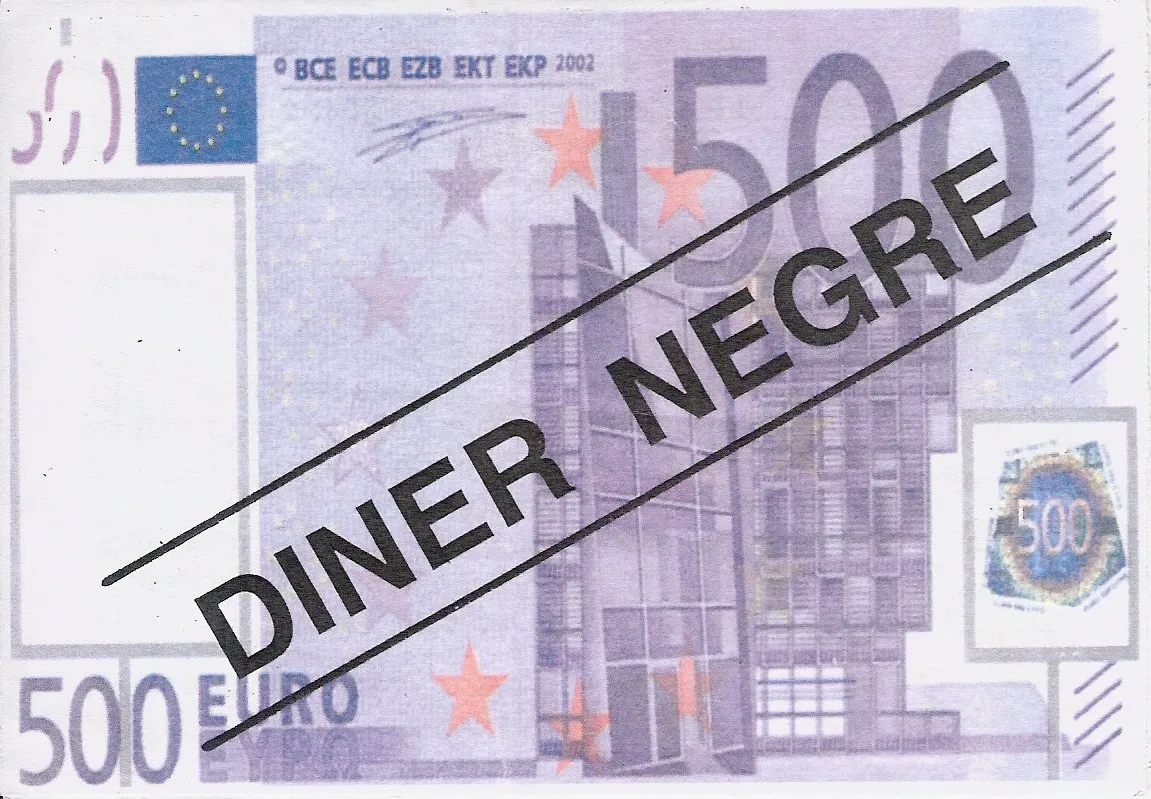 Cartell - Diner Negre