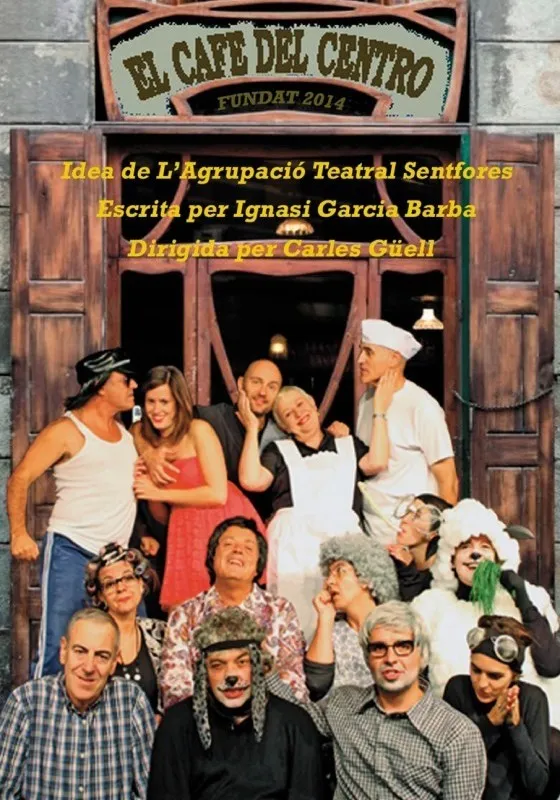 Cartell - El cafè del centro