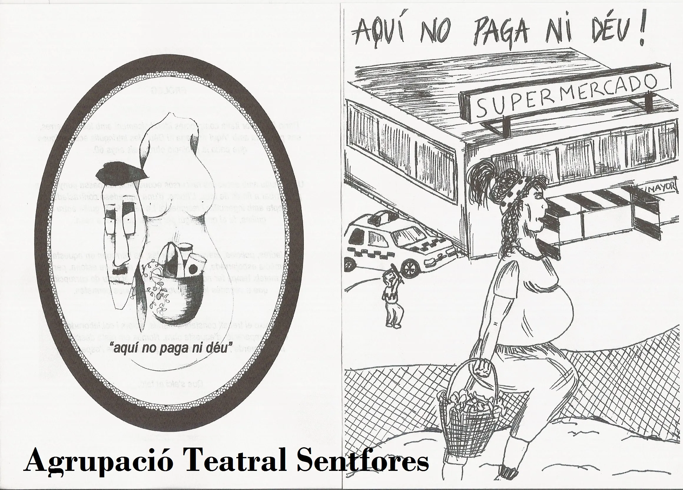 Foto Cartell - Aquí no paga ni déu