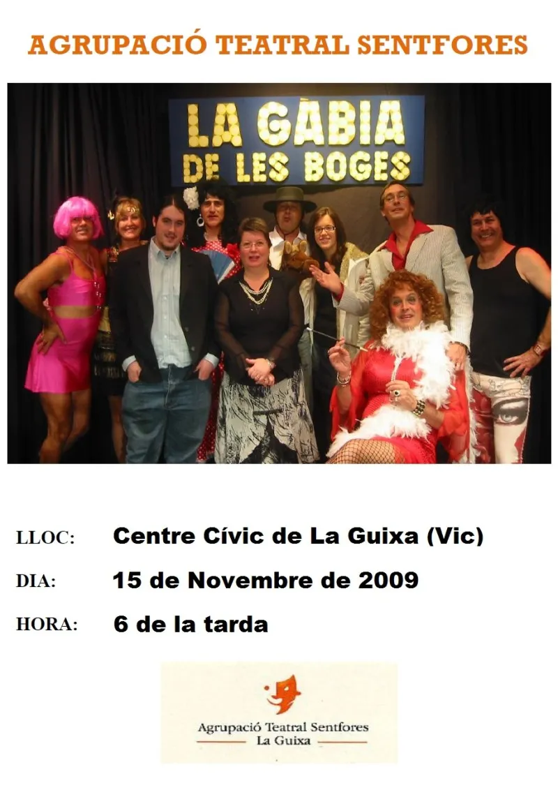 Foto Cartell - La gàbia de les boges